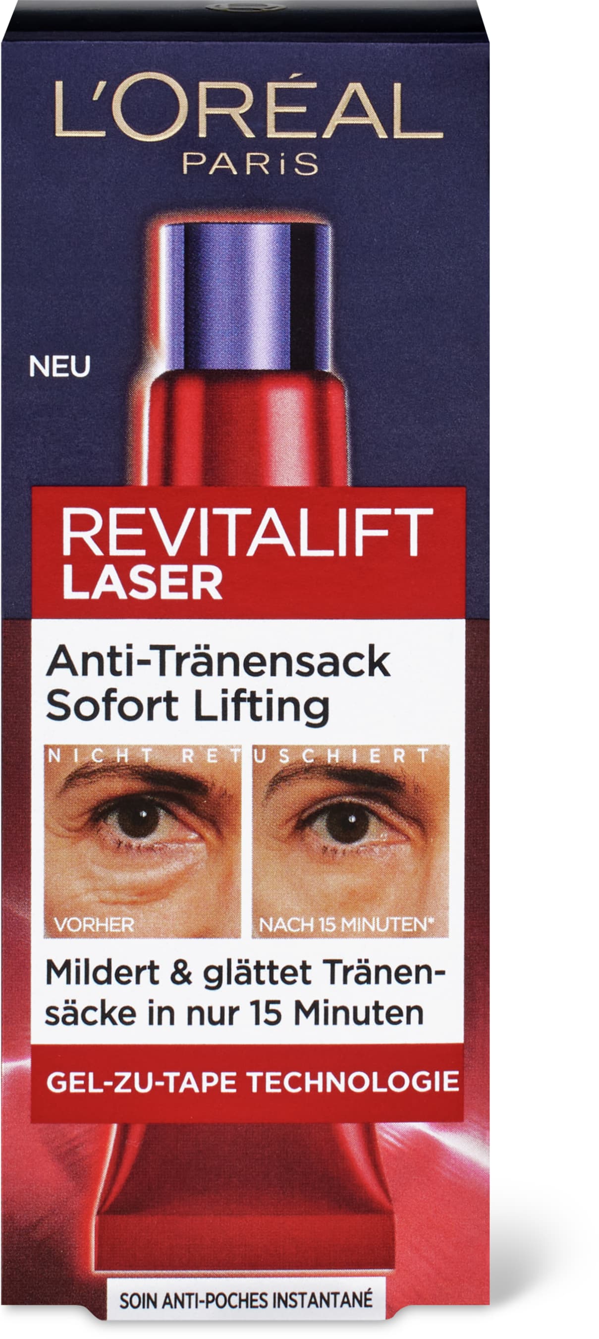 L'Oréal Soin anti-poches instantané 15ml